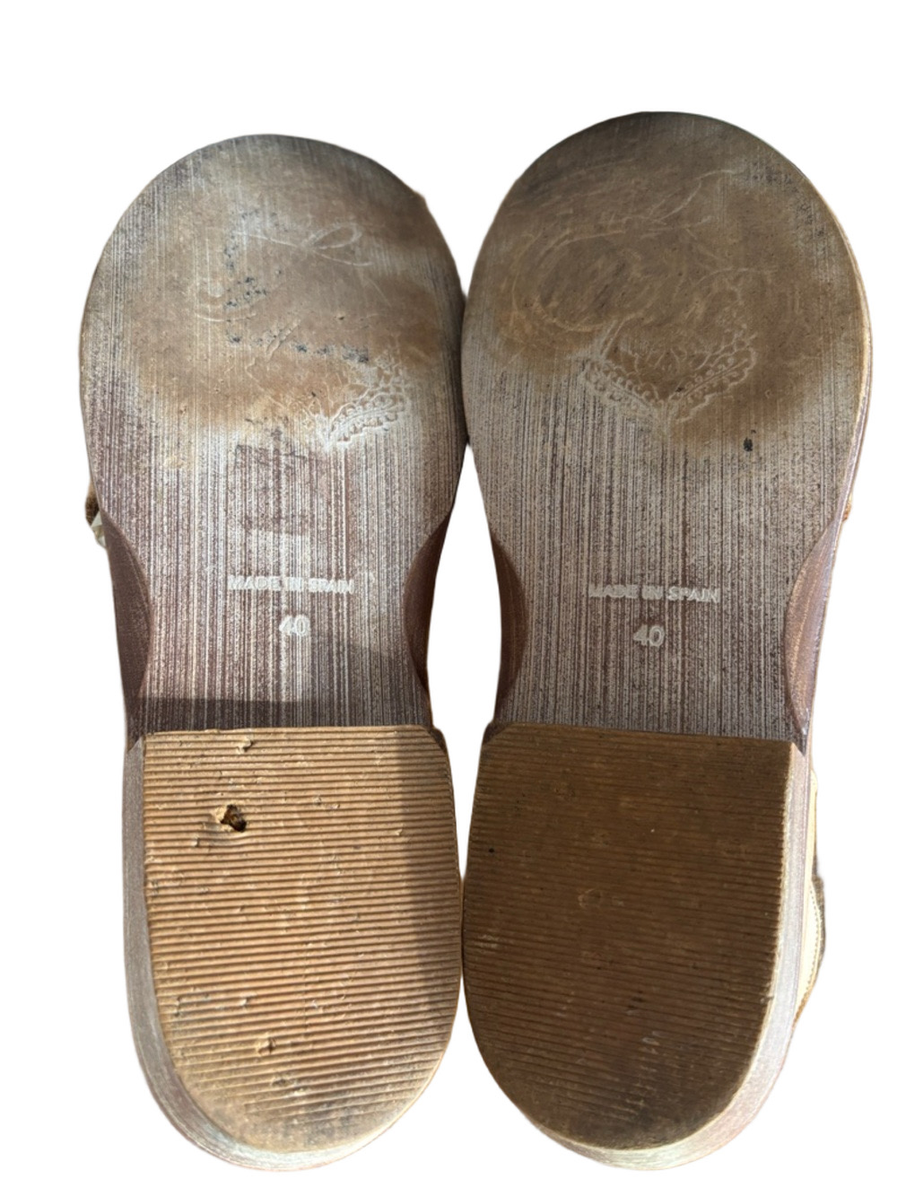 Free People Tan Open-Side Leather Low Heel Flat - Picture 10 of 11